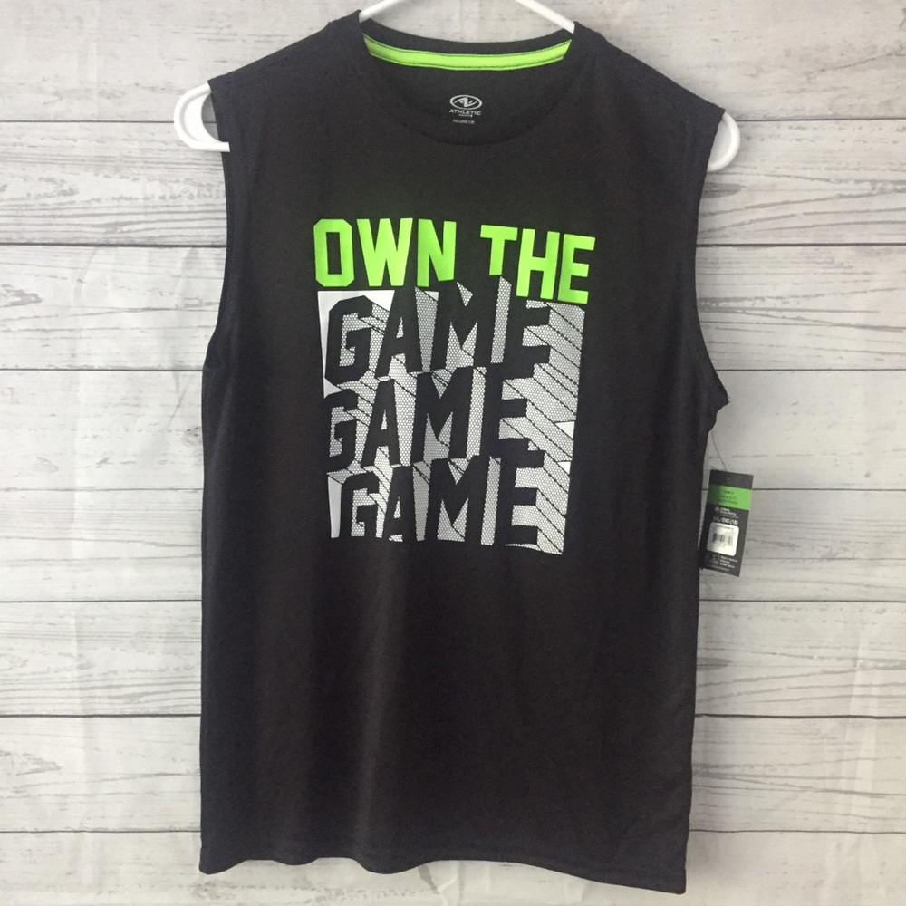 Basketball boys sleeveless t-shirt size XXL 18